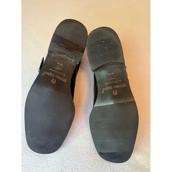 Etienne Aigner Black Leather Monk Strap Dress Shoes 8.5 main image 10